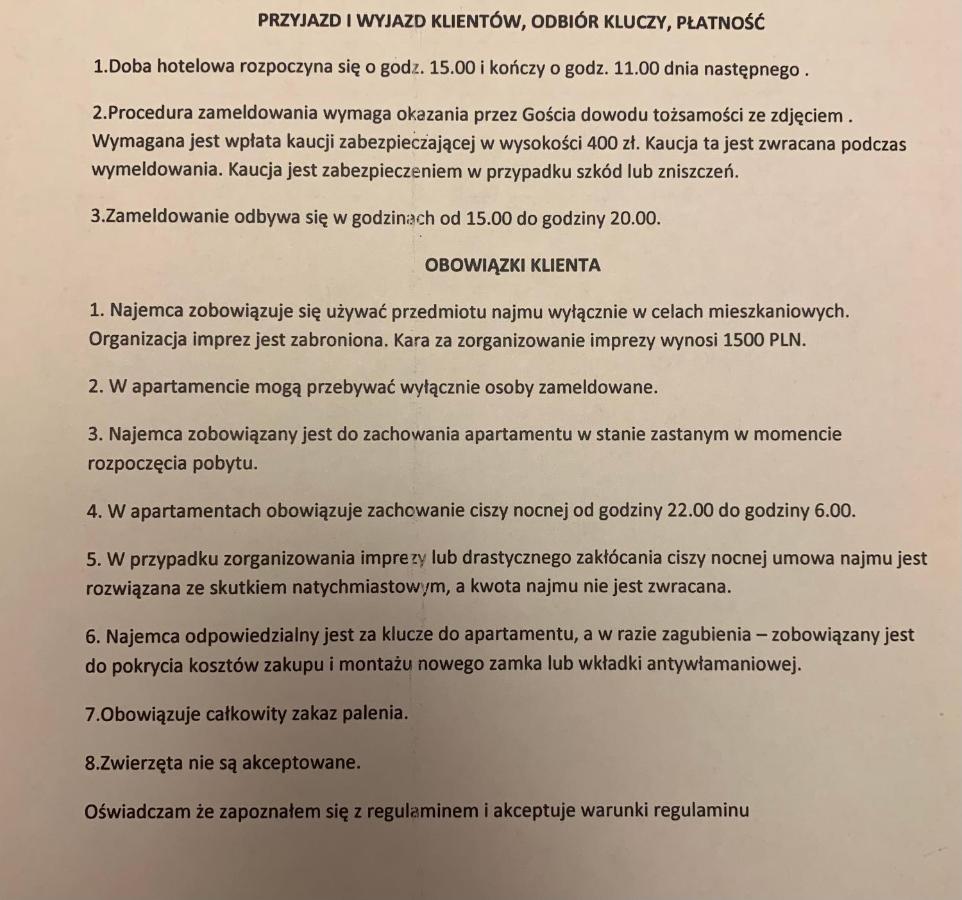 Apartament Mariacka Leilighet Gdańsk Eksteriør bilde